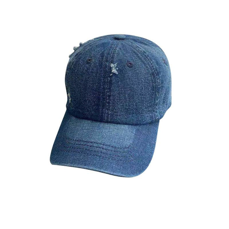 Women's Distressed Denim Baseball Cap Stornfield 1784084168