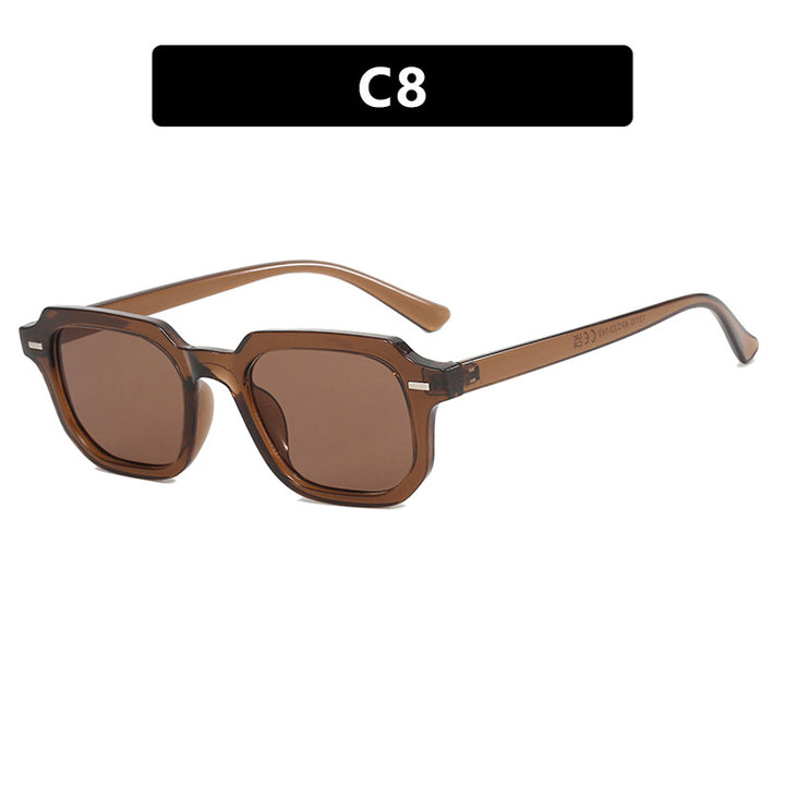 Women's square sunglasses with stylish frame structure and UV protection Stornfield