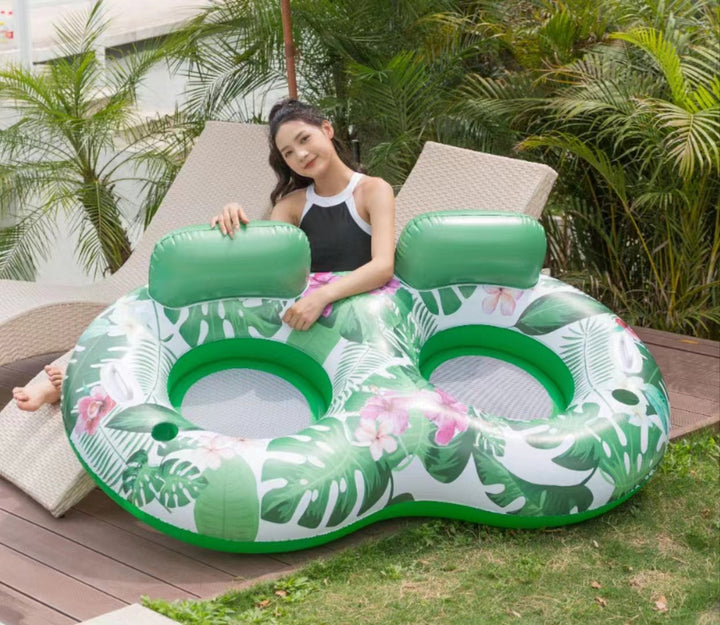 Ladies Inflatable Comfort Swimming Lounge with Viewing Window Stornfield