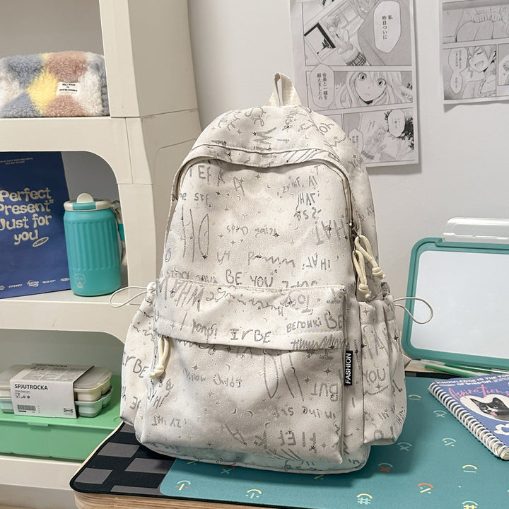 Artistic Graphic Print Backpack Stornfield
