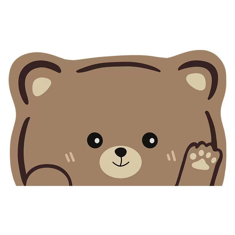 Cute Bunny-Themed Decorative Sticker