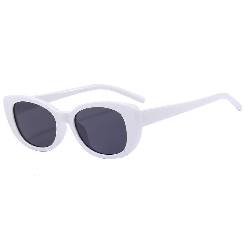 Women's Cat-Eye Sunglasses with High-Gloss Plastic Frame Stornfield