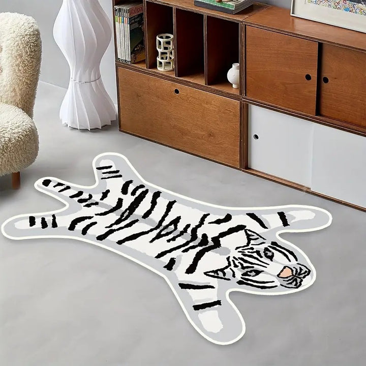 Tiger-shaped Decorative Rug