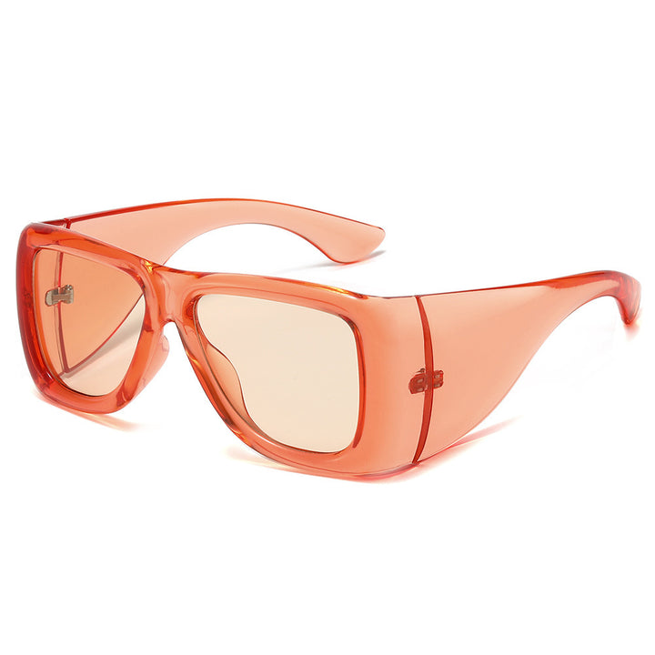 Oversized Fashion-Driven Shield Sunglasses Stornfield