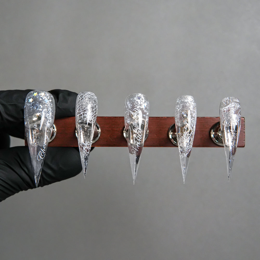 Sculpted Stiletto Press-On Nail Tips