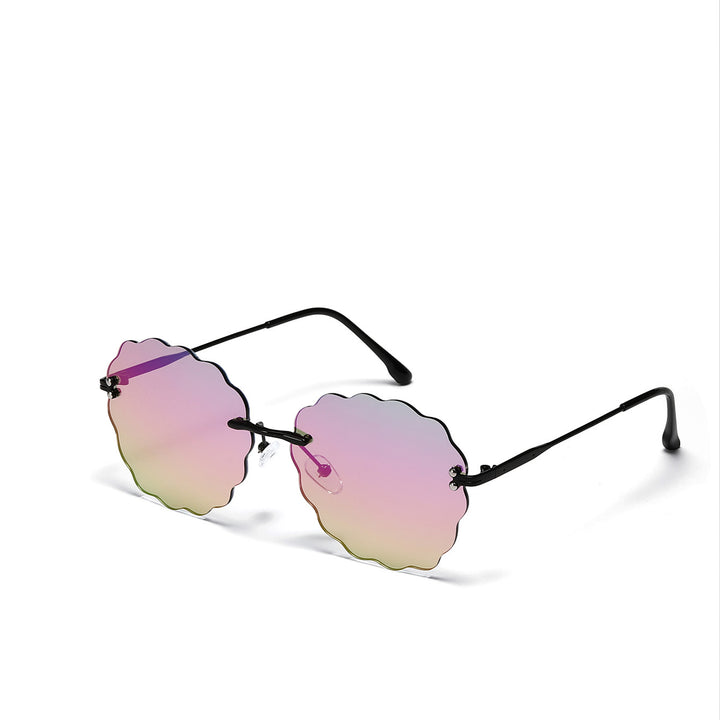 Ladies fashionable sunglasses in unique flower frame Stornfield