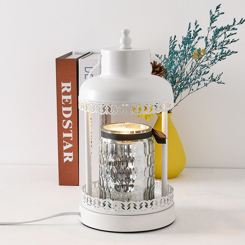 Vintage Glass Lantern