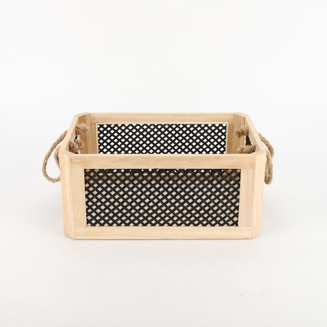 Decorative Woven Storage Crates Stornfield