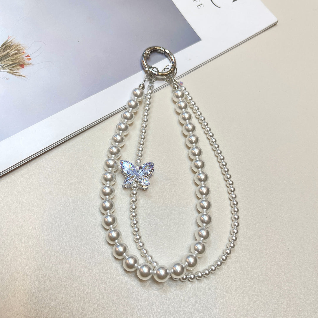 Elegant Pearl Beaded Eyewear Chain Holder Stornfield