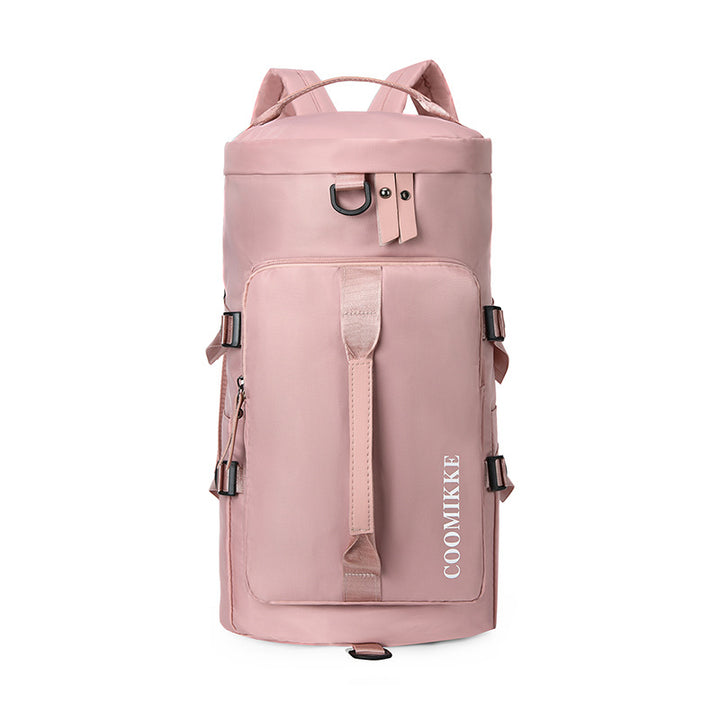 Sporty Backpack With Expandable Main Compartment Stornfield