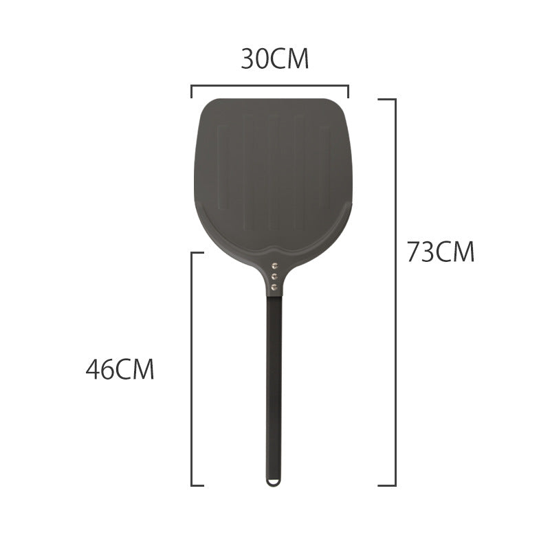 extra-wide nonstick pizza peel with ergonomic long handle Stornfield
