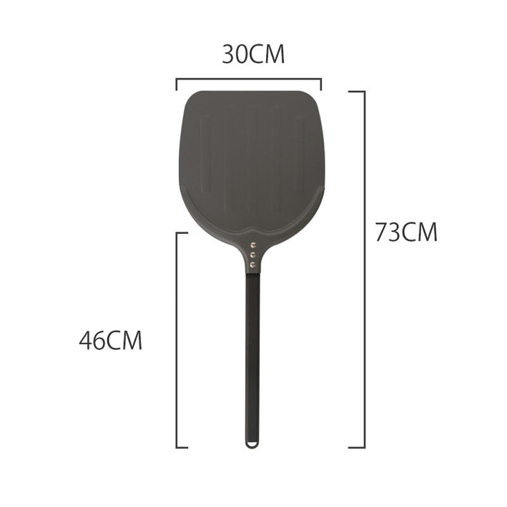 extra-wide nonstick pizza peel with ergonomic long handle Stornfield