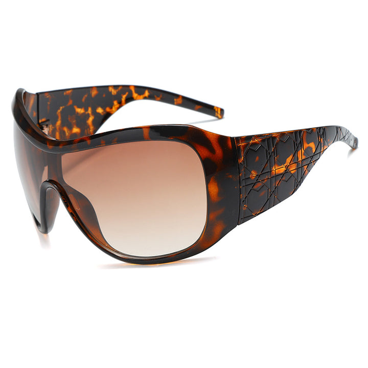 Men's Sporty Wraparound Sunglasses Stornfield