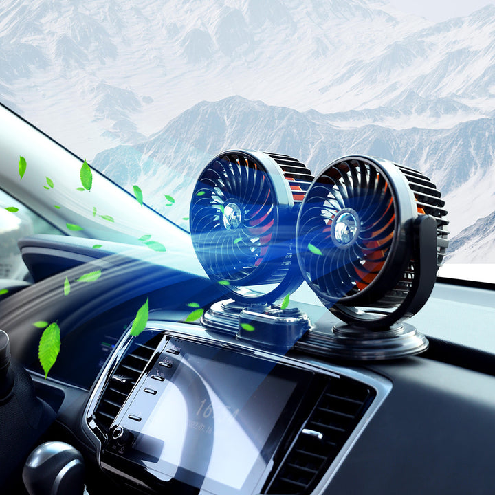 Unisex double fan for the car Stornfield