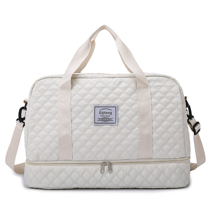 Quilted Travel Weekender Bag