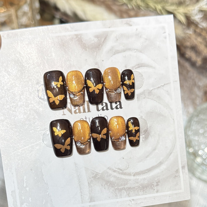 Decorative Butterfly Nail Art Set Stornfield