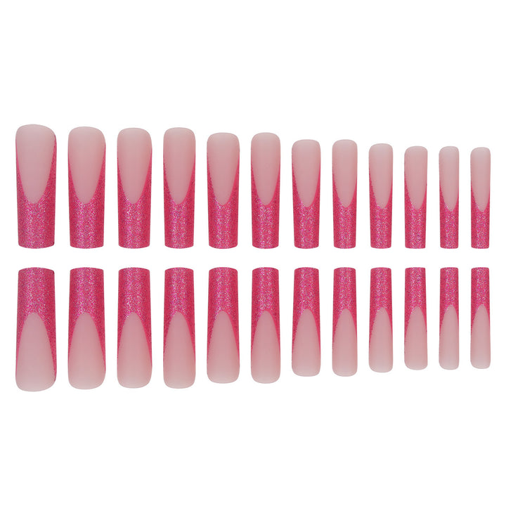 Glitter Stiletto Press-On Nails Stornfield