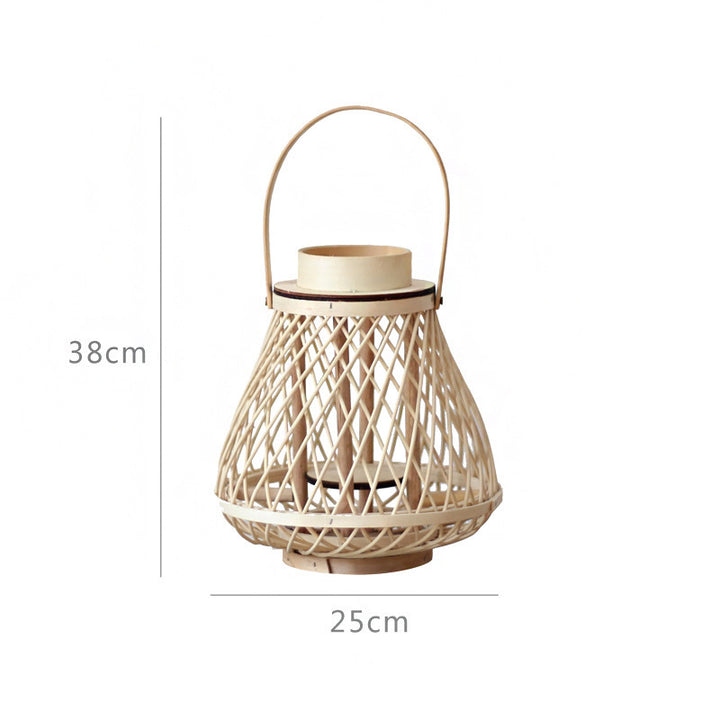 Stylish Rattan Lantern Stornfield