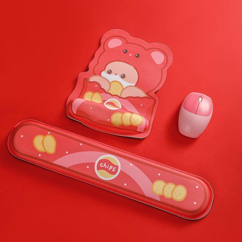 Playful Cartoon-Themed Mouse Pad Set