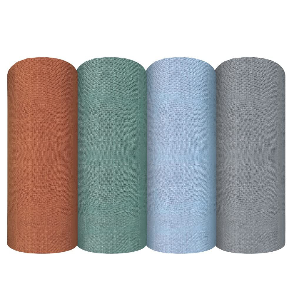 Breathable Organic Cotton Multi-Use Swaddle Blanket Stornfield