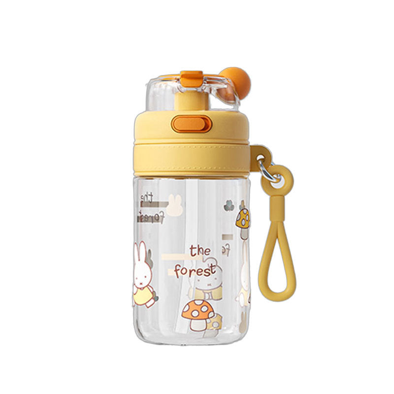Women's sports bottle with interactive lid and cute animal design Stornfield