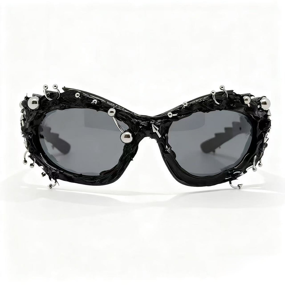 Ladies extravagant designer sunglasses with eye-catching jewelry frame Stornfield