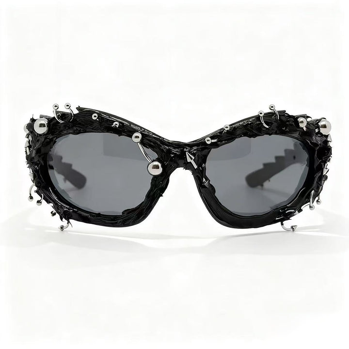 Ladies extravagant designer sunglasses with eye-catching jewelry frame Stornfield