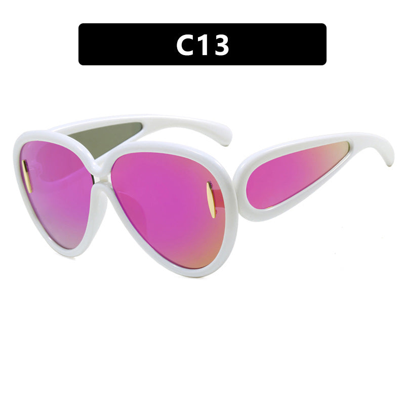 Women extravagant sunglasses in creative design Stornfield