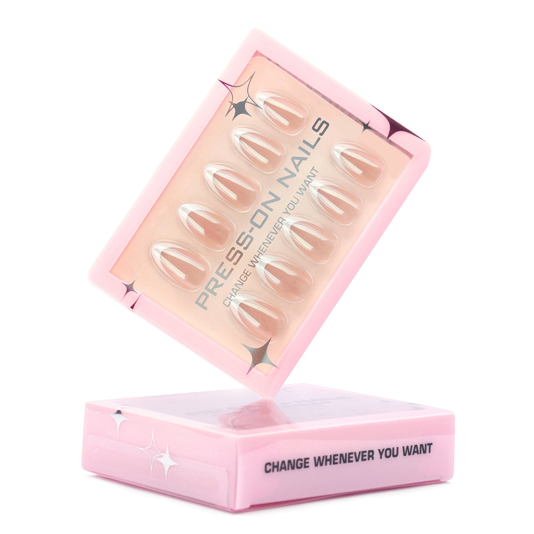 Artificial press-on nails with flexible design Stornfield