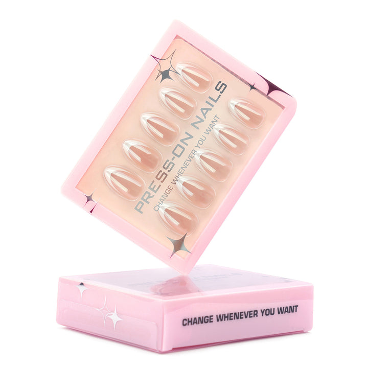 Artificial press-on nails with flexible design Stornfield
