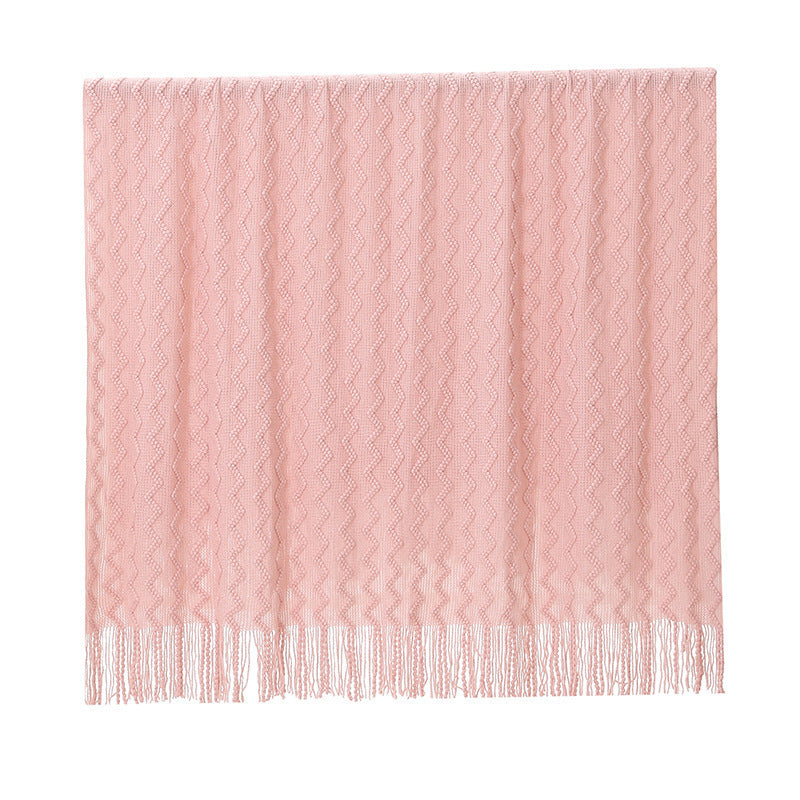 Home Decorative Woven Throw Blanket