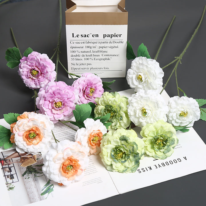 Decorative Silk Flower for Home Decor Display