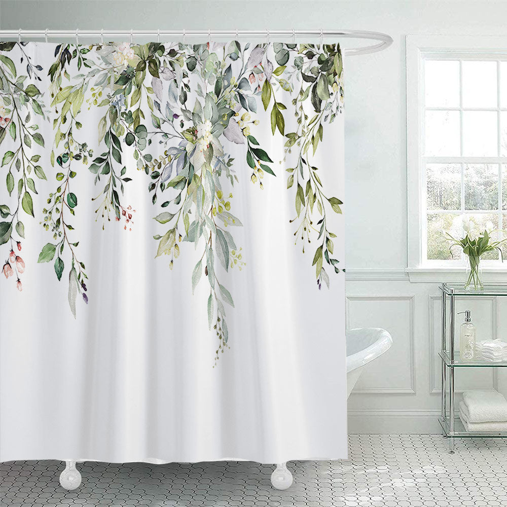 Artistic Floral Shower Curtain Stornfield