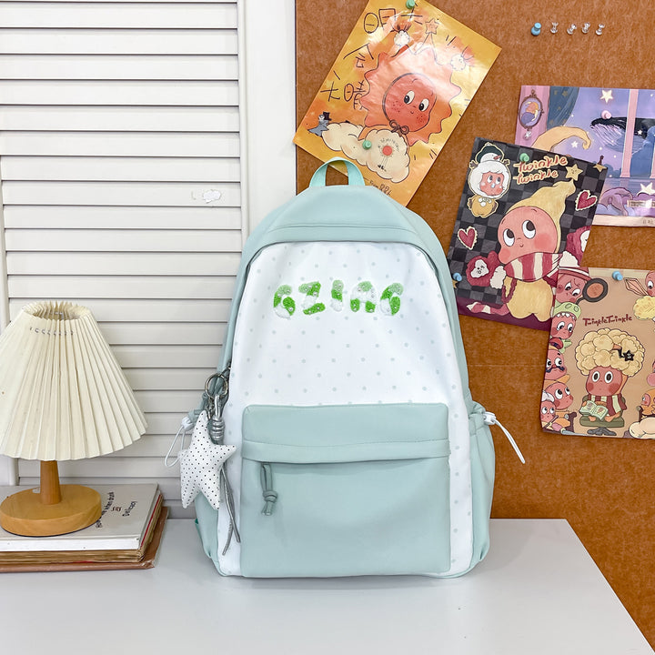 Cute Polka Dot Patterned Backpack Stornfield