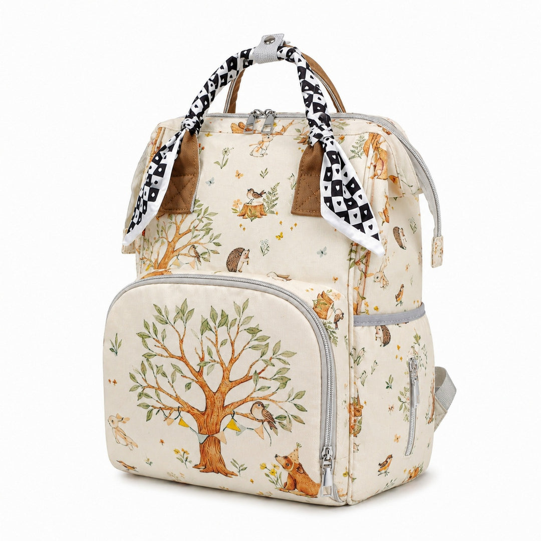 Portable Illustrated Backpack Stornfield