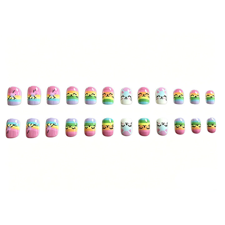 Cute Cat-Themed Nail Art Enhancements Stornfield