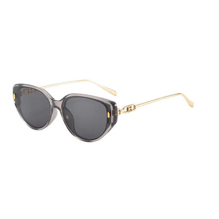 Women's designer sunglasses with delicate metal frame and extraordinary cat-eye design Stornfield