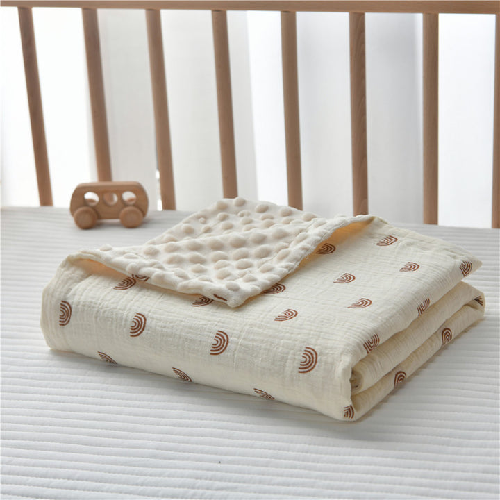 Plush Quilted Double-Sided Baby Blanket Stornfield