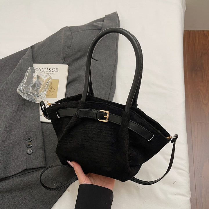 WoChic Suede Satchel Bag Stornfield