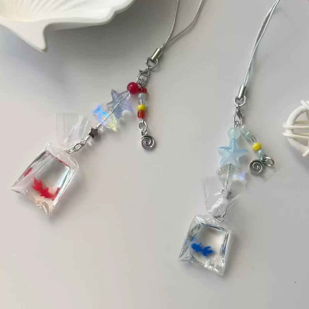 Decorative Goldfish Charm Phone Lanyard Stornfield