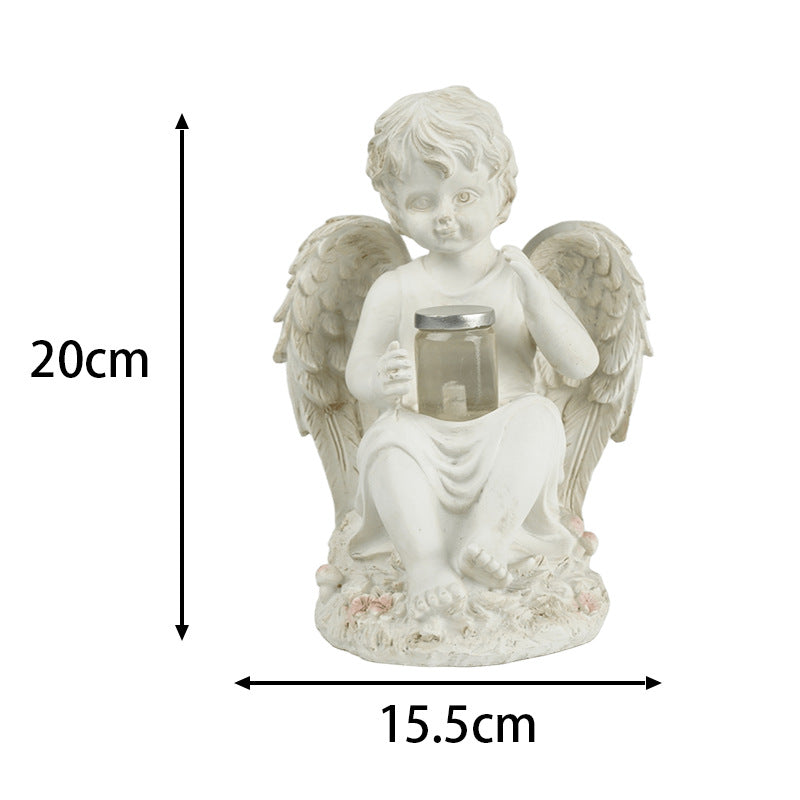 Decorative Angel Figurine Candle Holder