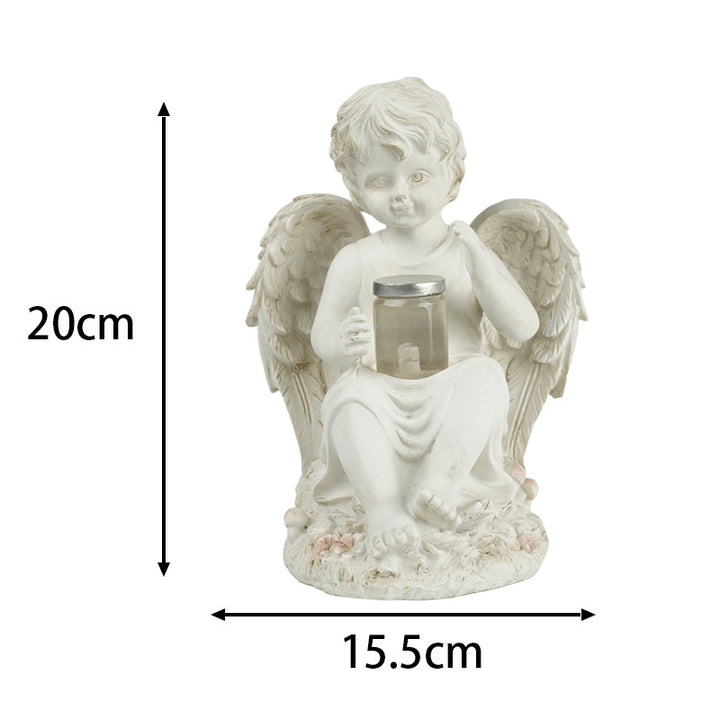 Decorative Angel Figurine Candle Holder