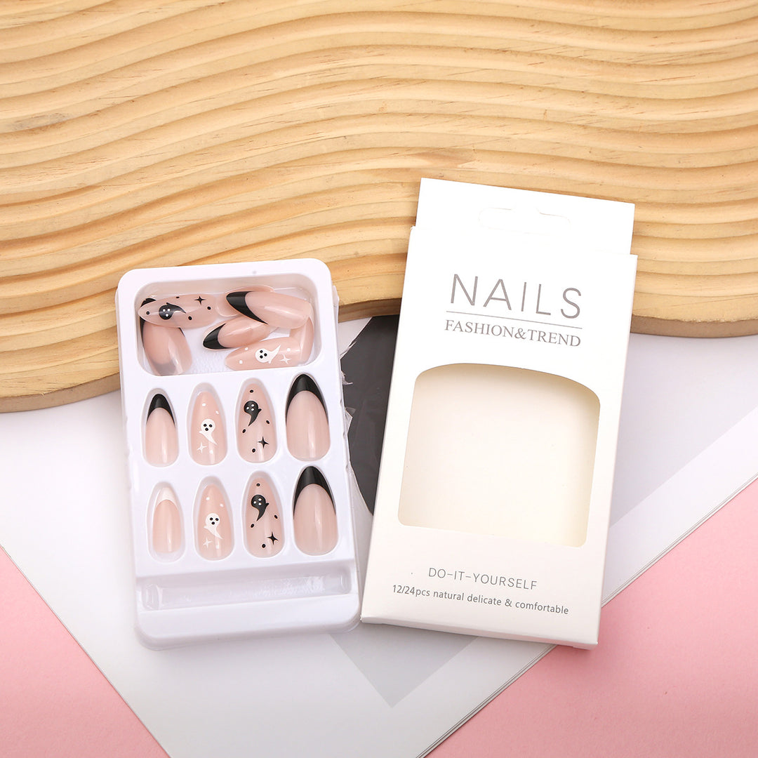 Creative Halloween-Themed Press-On Nail Set Stornfield