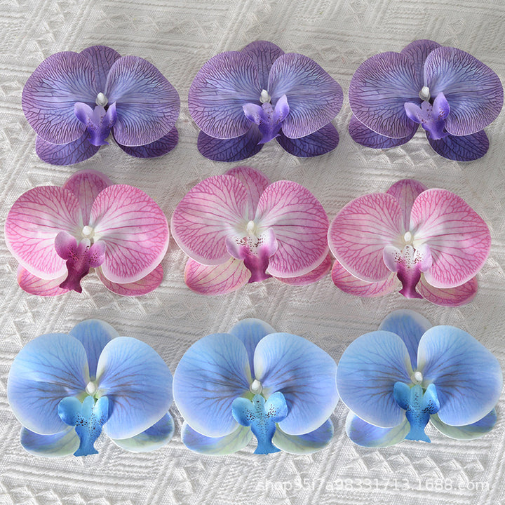 Elegant Fabric Orchid Hair Clip