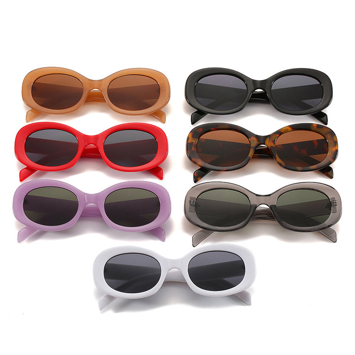 Vintage-Style Oval Frame Sunglasses Stornfield