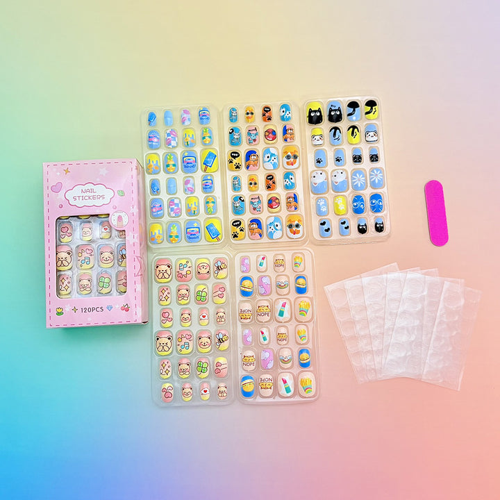 Creative Cartoon Nail Art Sticker Set Stornfield