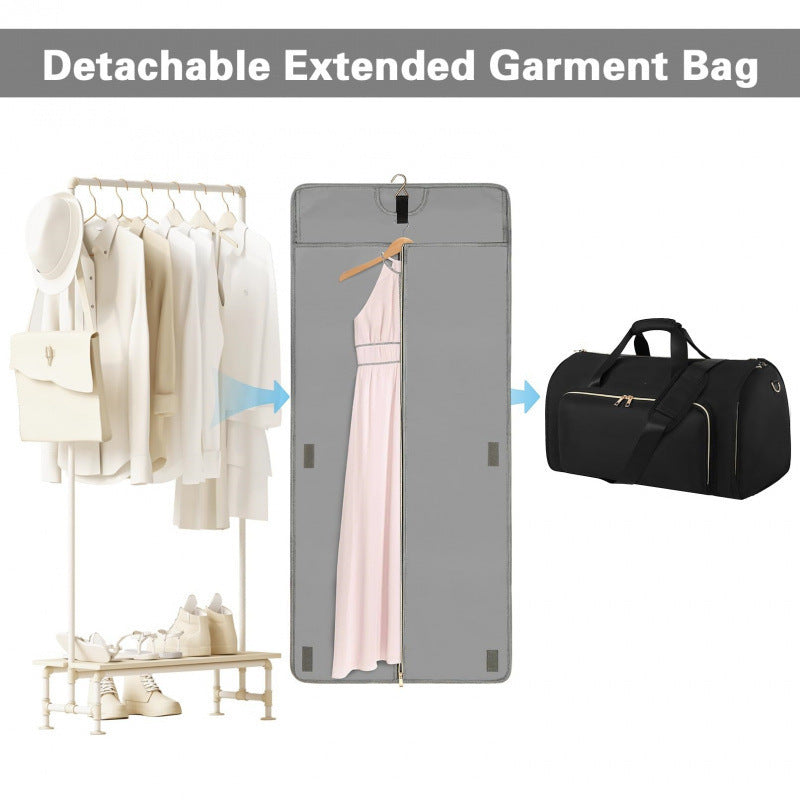 Multifunctional travel bag with folding mechanism Stornfield