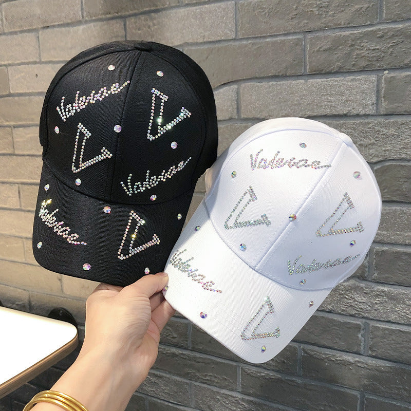 Women's Rhinestone Accented Adjustable Baseball Cap Stornfield