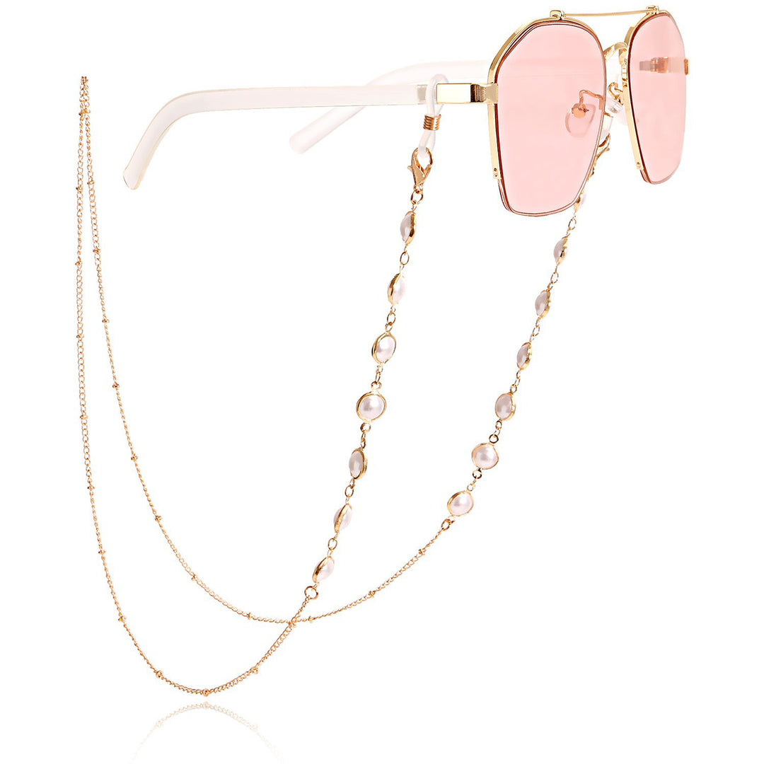 Stylish Sunglasses with Decorative Chain Stornfield