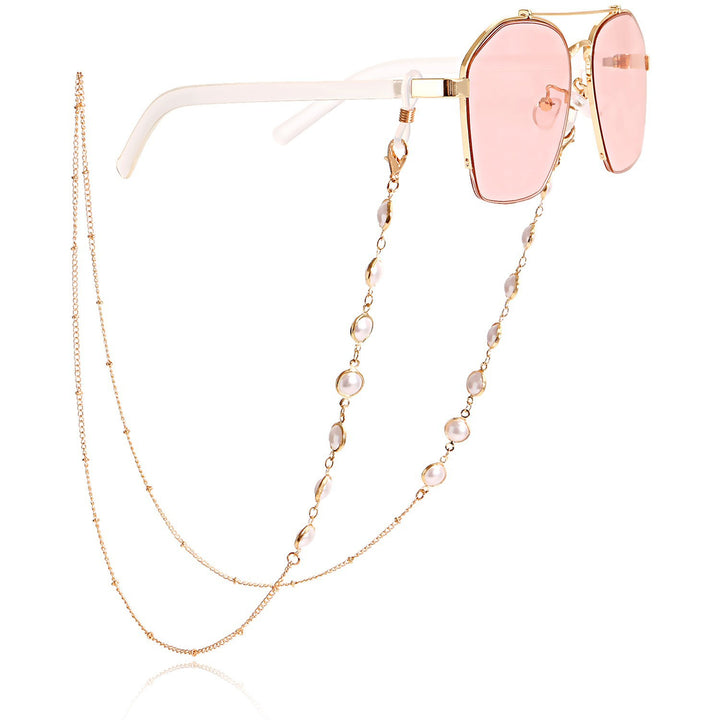 Stylish Sunglasses with Decorative Chain Stornfield